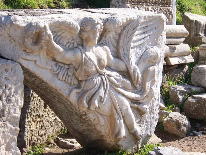 Kas yra graikų deivė Nikas? Skulptūros ir šventyklos