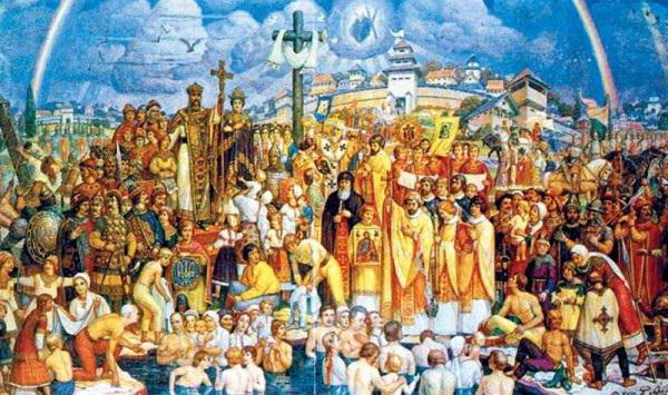 Liepos 28 d. Stačiatikiai švenčia Rusijos krikšto dieną 