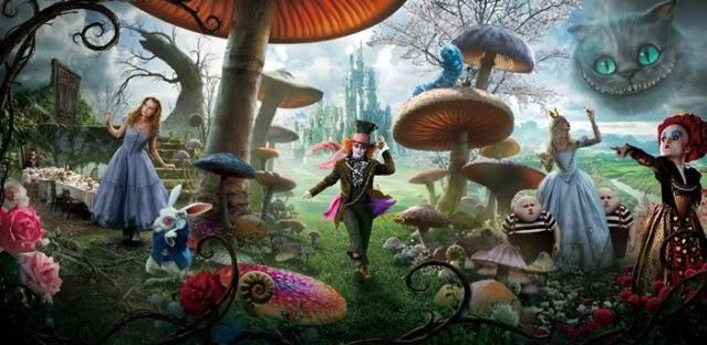 Lewis Carroll knyga "Alice in Wonderland": Veikėjai