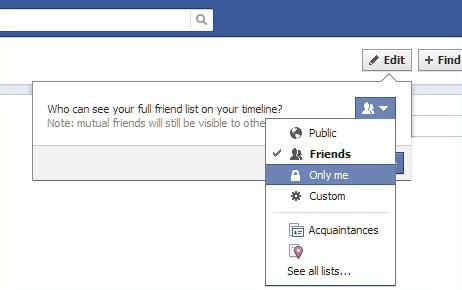 Kaip "Facebook" slėpia draugus, ištrina ir žiūri juos