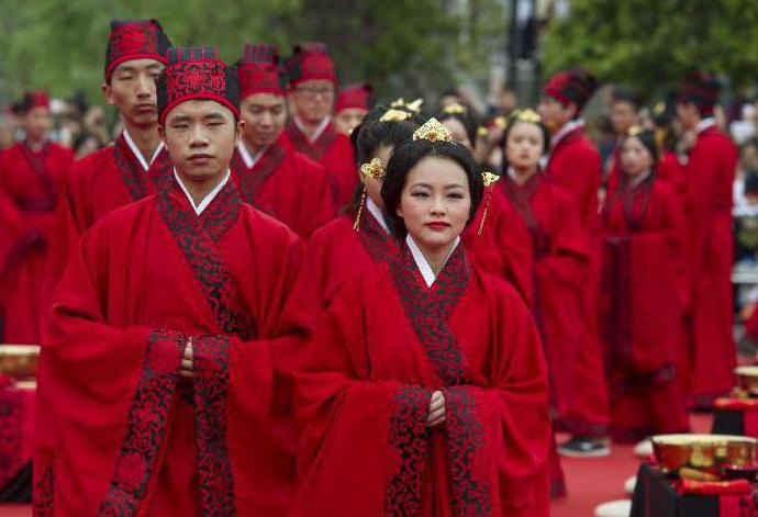 Kinijos nacionalinis kostiumas vyrams