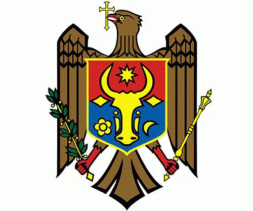 Moldavija: šalies vėliava ir herbas