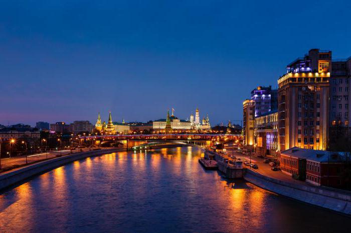 Maskvos upės šaltinis ir estuaras