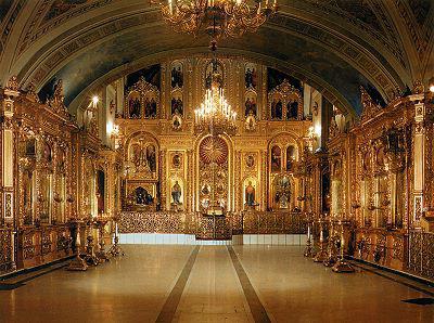 Epifanų katedra Maskvoje. Piktogramos katedroje