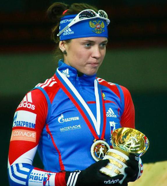 biathlete Svetlana Sleptsova